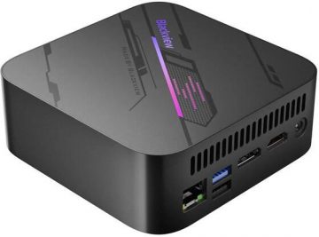 Mini dators Blackview MP100 Ryzen 7-5825U/16GB/512GB SSD/Win 11 Pro melns