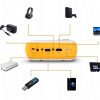 Zenwire A10 LED Full HD 1080p USB 1800lm mini projektors Zenwire A10 LED Full HD 1080p USB 1800lm mini projektors