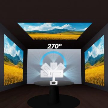 Zenwire PrimeView IMC360 mini projektors ar Android 13/WiFI/350/FULL HD izšķirtspēju