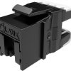 SOLARIX Cat.6 UTP RJ45 ātrās atbrīvošanas rīks Keystone modulis, melns SOLARIX Cat.6 UTP RJ45 ātrās atbrīvošanas rīks Keystone modulis, melns