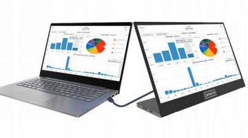 Zenwire 14 collu pārnēsājamais monitors ar USB-C Full HD 1920x1080 IPS HDMI