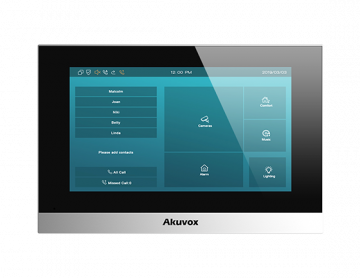AKUVOX C313W-2 video domofona monitors AKUVOX C313W-2 video domofona monitors