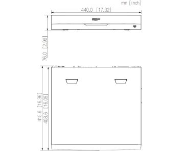 IP REJESTRATORS NVR5416-EI2 16 KANĀLI WizSense DAHUA