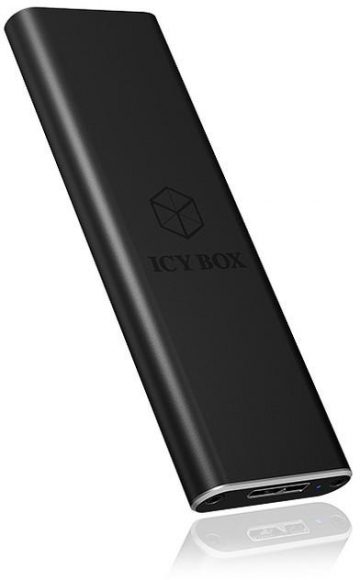 IcyBox IB-183M2 M.2 SATA SSD korpuss