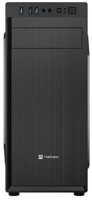 Natec Aracana Midi Tower datora korpuss, melns Natec Aracana Midi Tower datora korpuss, melns