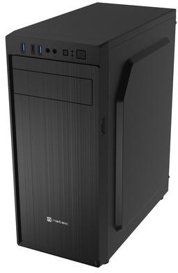 Natec Aracana Midi Tower datora korpuss, melns Natec Aracana Midi Tower datora korpuss, melns