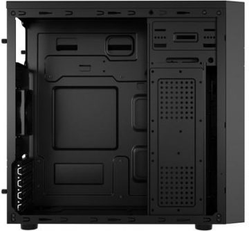 NATEC HELIX MATX MINI TOWER KORPUSS MELNS NATEC HELIX MATX MINI TOWER KORPUSS MELNS