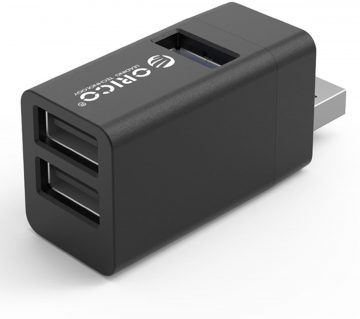 Orico USB centrmezgls 5Gbps mini 3xUSB-A alumīnijaOrico USB centrmezgls 5Gbps mini 3xUSB-A alumīnija