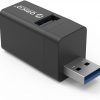 Orico USB centrmezgls 5Gbps mini 3xUSB-A alumīnija