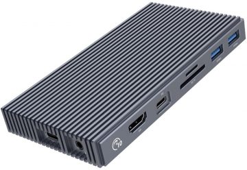 Orico dokstacija ar M.2 NVMe korpusu, aktīvo PD 100W, HDMI 2.0, audio, RJ-45, karšu lasītājuOrico dokstacija ar M.2 NVMe korpusu, aktīvo PD 100W, HDMI 2.0, audio, RJ-45, karšu lasītāju