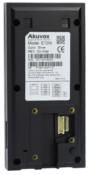 AKUVOX AKV-E12S IP vārtu panelis