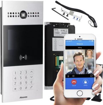 AKUVOX AKV-R28A IP vārtu panelisAKUVOX AKV-R28A IP vārtu panelis