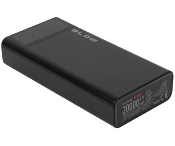 LĀDĒTĀJAKUMULATORS PB20E/B 20000&nbsp;mAh 22.5&nbsp;W Blow