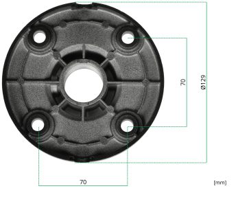 KAMERAS GRIESTU KRONŠTEINS PFB220C-B DAHUA
