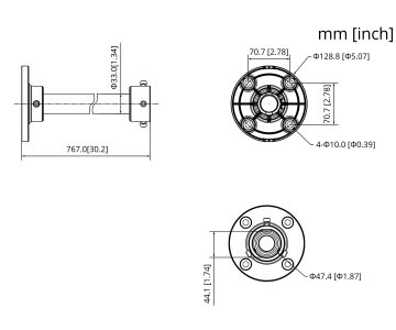 KAMERAS GRIESTU KRONŠTEINS PFB220C-B DAHUA