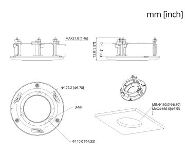 LODVEIDA KAMERAS GRIESTU KRONŠTEINS PFB5203C DAHUA LODVEIDA KAMERAS GRIESTU KRONŠTEINS PFB5203C DAHUA