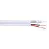 KABELIS CCTV PFM941I-RG59N/21-100-WHITE RG59 + 2 x 0.75 mm² DAHUA KABELIS CCTV PFM941I-RG59N/21-100-WHITE RG59 + 2 x 0.75 mm² DAHUA