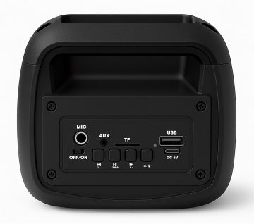 Power Audio SQUEAK BeatOne 30W SQ1009 FM radio, melns Power Audio SQUEAK BeatOne 30W SQ1009 FM radio, melns