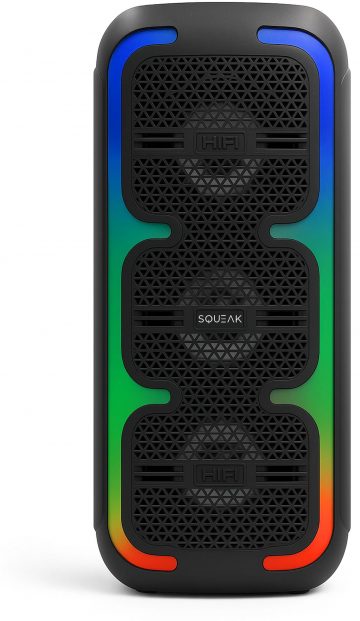 Power Audio SQUEAK BeatOne 30W SQ1009 FM radio, melns Power Audio SQUEAK BeatOne 30W SQ1009 FM radio, melns