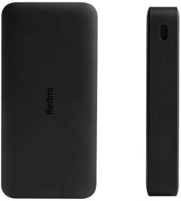 Xiaomi Redmi Power Bank 20000mAh 18W ātrā uzlāde (melns) Xiaomi Redmi Power Bank 20000mAh 18W ātrā uzlāde (melns)