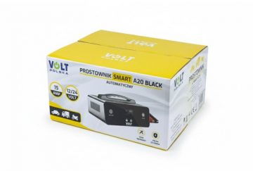 Smart Volt Poļu taisngriezis 12V/24V 15A A20 melns Smart Volt Poļu taisngriezis 12V/24V 15A A20 melns