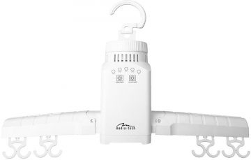 Media-Tech MT6518 pārnēsājamais žāvētājs ar UV dezinfekciju apģērbiem un apaviem