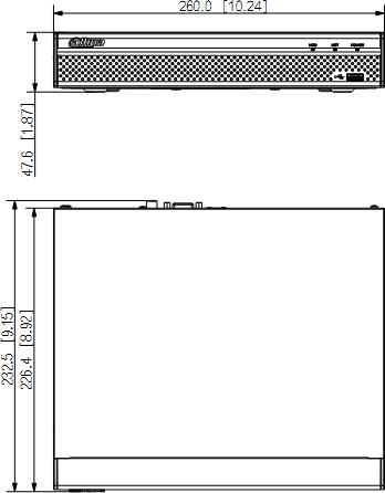 Dahua NVR4104HS-P-4KS3-1×960G/SSD IP ierakstītājs Dahua NVR4104HS-P-4KS3-1×960G/SSD IP ierakstītājs
