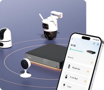 Imou NVR-N110-8A0E-P 10 kanālu IP ierakstītājs