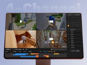 Imou NVR-N110-8A0E-P 10 kanālu IP ierakstītājs