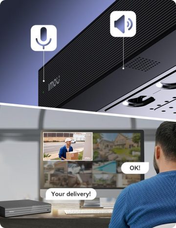 Imou NVR-N110-8A0E-P 10 kanālu IP ierakstītājs