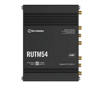 PIEKĻUVES PUNKTS 5G +ROUTER RUTM54 Dual SIM + eSIM Wi-Fi 5, 2.4&nbsp;GHz, 5&nbsp;GHz, 867&nbsp;Mbps Teltonika