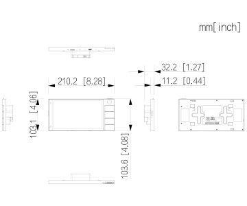 IEKŠĒJAIS PANELIS SCP3024B-CBZ IP / Wi-Fi / 4-Wire DAHUA IEKŠĒJAIS PANELIS SCP3024B-CBZ IP / Wi-Fi / 4-Wire DAHUA