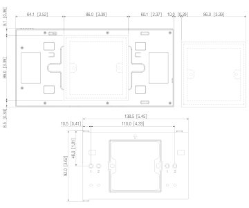 IEKŠĒJAIS PANELIS SCP3024B-CBZ IP / Wi-Fi / 4-Wire DAHUA IEKŠĒJAIS PANELIS SCP3024B-CBZ IP / Wi-Fi / 4-Wire DAHUA