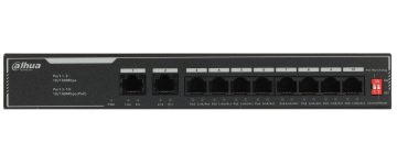 SWITCH POE SF1010LP 8-PORTU DAHUA