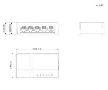 SWITCH   SG1008L-EUR 8-PORTU DAHUA