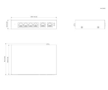 Switch POE SG4006P 4-PORTU DAHUA