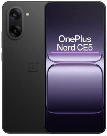 OnePlus Nord CE5 8/256GB Black Infinity viedtālrunis