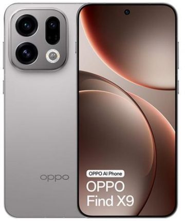 OPPO Find X9 12/512GB titāna pelēks viedtālrunis