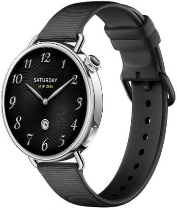 Viedpulkstenis Xiaomi Watch S4 41mm fluorgumijas siksniņa melnaViedpulkstenis Xiaomi Watch S4 41mm fluorgumijas siksniņa melna