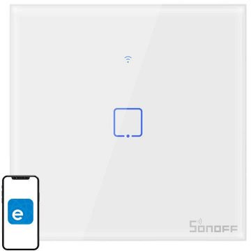 SONOFF Touch Switch 1-Channel WiFi + RF 433 EU T1 TX