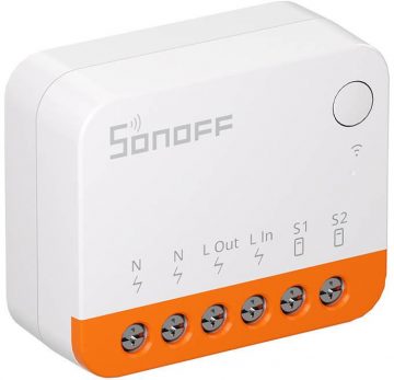 SONOFF viedais Wi-Fi slēdzis 1 kanāla MINIR4