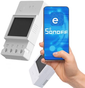 SONOFF POW Elite | POWR320D | Wi-Fi raidītājs ar jaudas un strāvas patēriņa mērīšanas funkciju