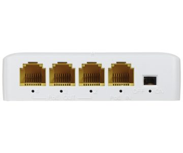 SLĒDZIS POE / EXTENDER SPT-POE/3-POE-DIN 4-PORTU DELTA NETWORK