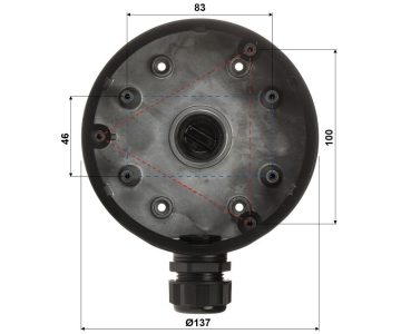 KAMERAS KRONŠTEINS STG-1280ZJ-DM21(BLACK) STG