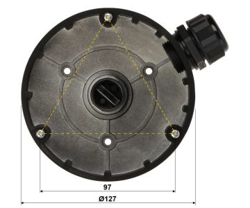 KAMERAS KRONŠTEINS STG-1280ZJ-DM8(BLACK) STG