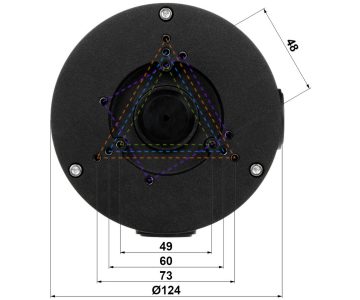 KAMERAS KRONŠTEINS STG-PFA130-E(BLACK) STG