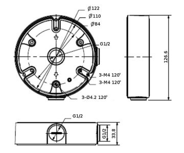 KAMERAS KRONŠTEINS STG-PFA137(BLACK) STG