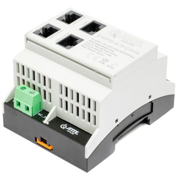 Switch POE SWPS-4-11-DIN4 4-PORTU ATTESwitch POE SWPS-4-11-DIN4 4-PORTU ATTE