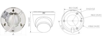 IP KAMERA T3A-PV-0280B Wi-Fi 6, Smart Dual Light Active Deterrence - 3&nbsp;Mpx 2.8&nbsp;mm DAHUA