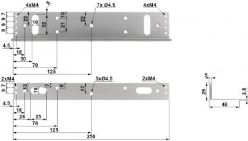 DAHUA ASF280L kronšteins